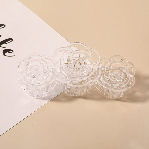 elegant rose hair claw, view 6 - MRSLM