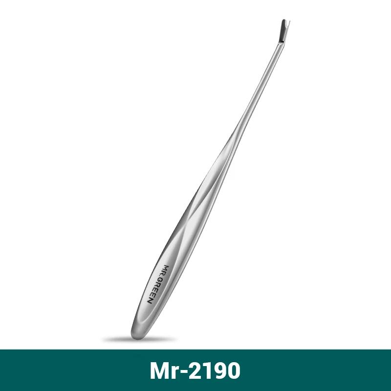 stainless steel cuticle pusher, view 2 - MRSLM