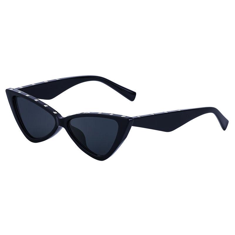 rivet cat eye sunglasses, view 4 - MRSLM