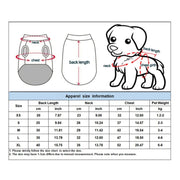 warm winter dog jacket with harness, view 9 - MRSLM