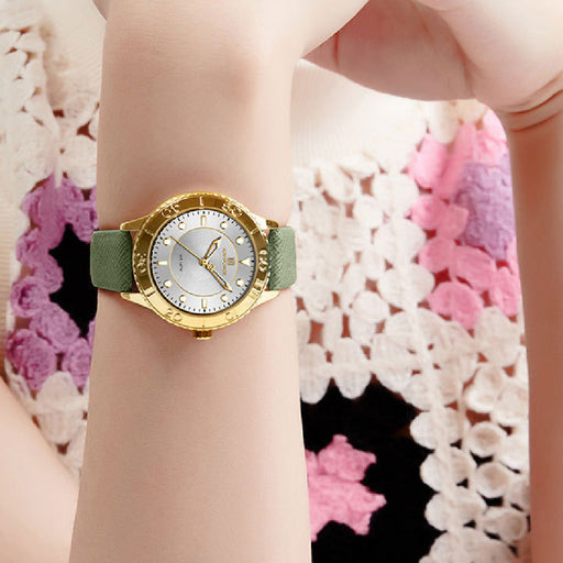women's small dial stainless steel quartz watch - MRSLM