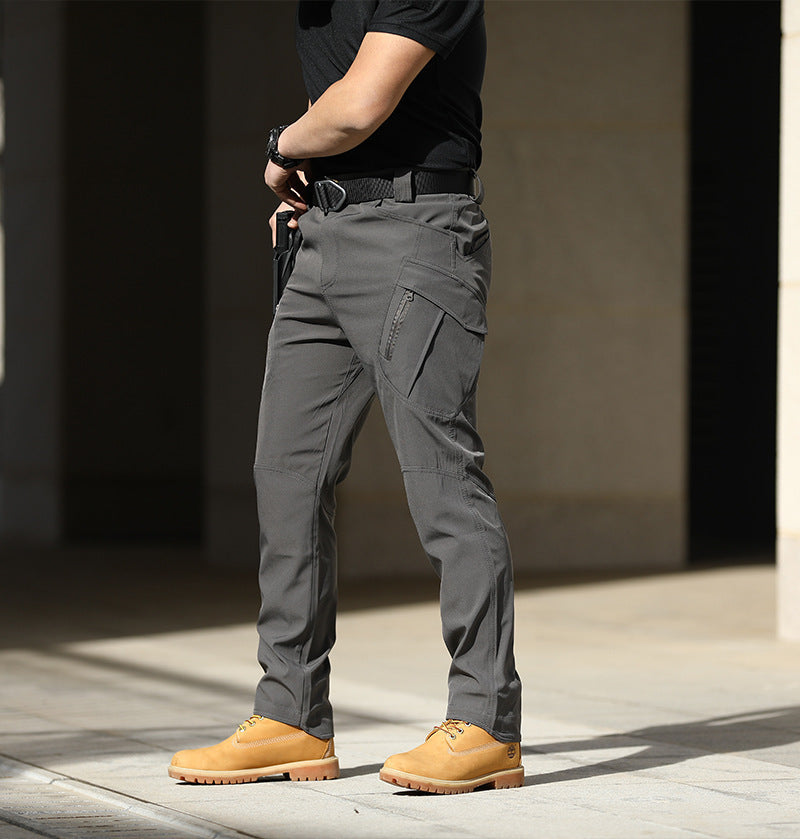 Tactical stretch cargo pants, view 12 - MRSLM