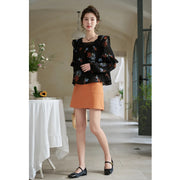 Embroidered dandelion blouse, view 4 - MRSLM