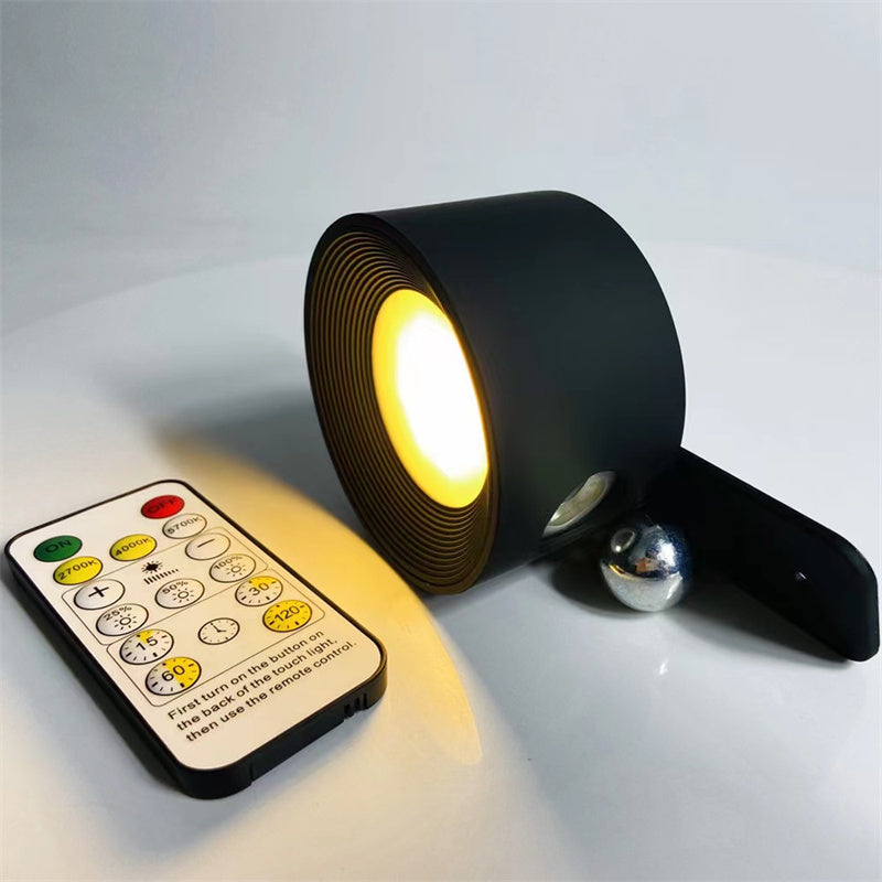 Remote control LED wall light, view 3 - MRSLM