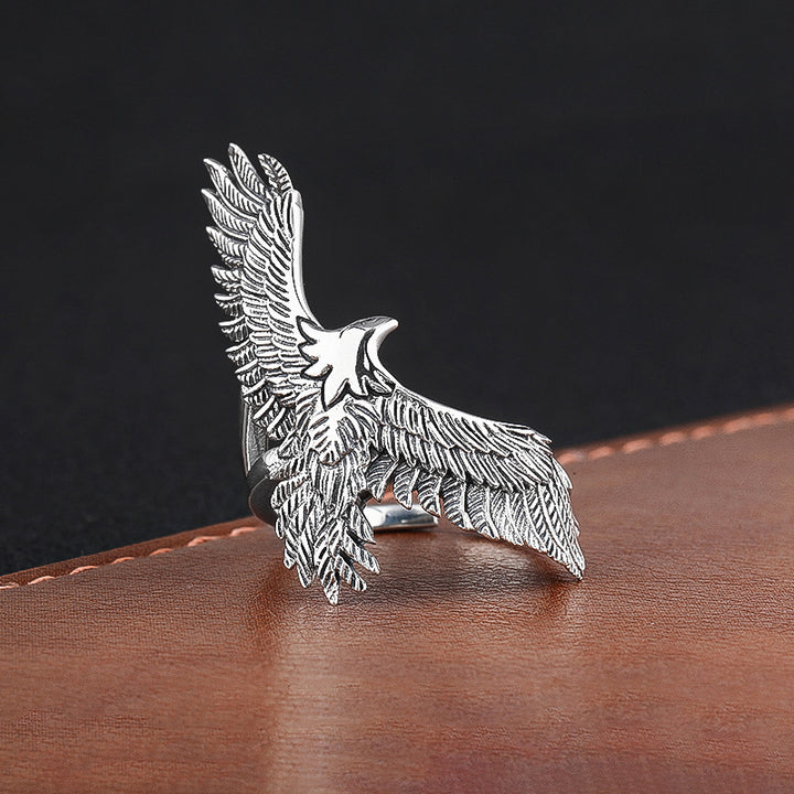 Men's Fashion Personalized Flying Eagle Ring