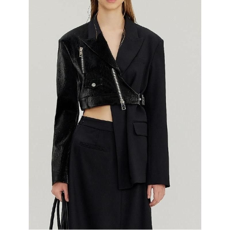 women's irregular blazer, view 2 - MRSLM