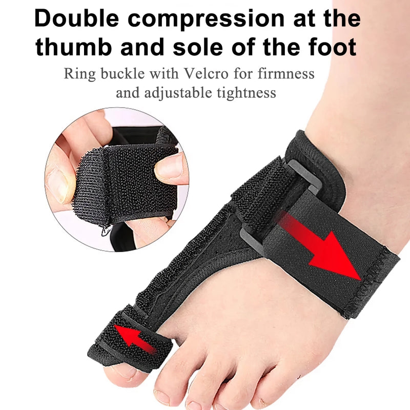 Bunion Corrector for Men and Women, Adjustable Toe Splint for Day and Night Support