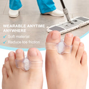 soft elastic silicone toe separator, view 5 - MRSLM