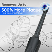 Rotating electric toothbrush, view 4 - MRSLM