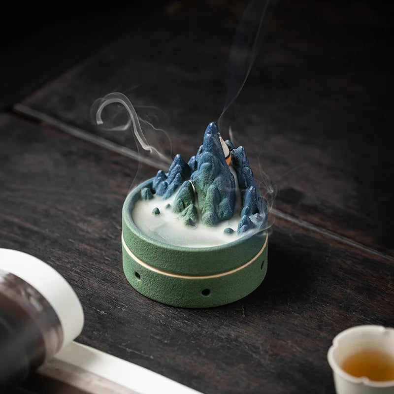 ceramic backflow incense burner - MRSLM