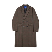 Plaid medium length coat, view 5 - MRSLM