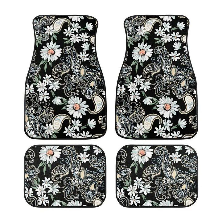 Classic Sunflower Anti-Slip Car Floor Mats