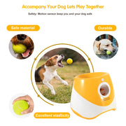 Compact automatic dog tennis ball launcher, view 8 - MRSLM