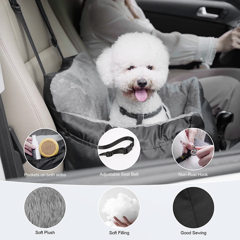 soft small dog car seat, view 4 - MRSLM
