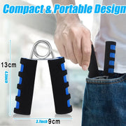 spring hand grip strengthener, view 7 - MRSLM