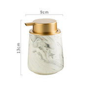 ceramic foaming soap dispenser, view 2 - MRSLM