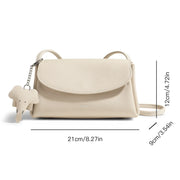 genuine togo grain leather handbag, view 8 - MRSLM