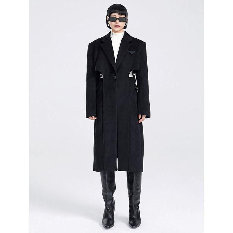 Women's autumn winter overcoat, view 2 - MRSLM