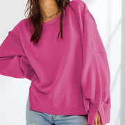 Y2K patchwork sweatshirt, view 7 - MRSLM