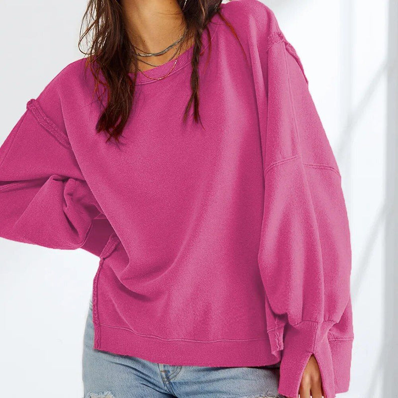 Y2K patchwork sweatshirt, view 7 - MRSLM