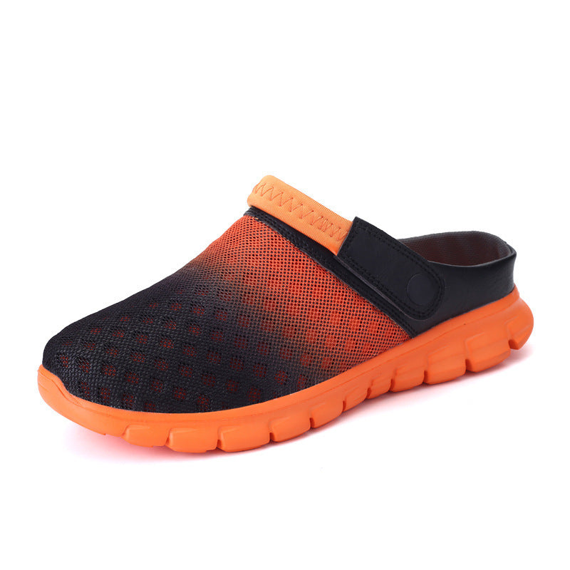 gradient mesh beach slippers, view 3 - MRSLM
