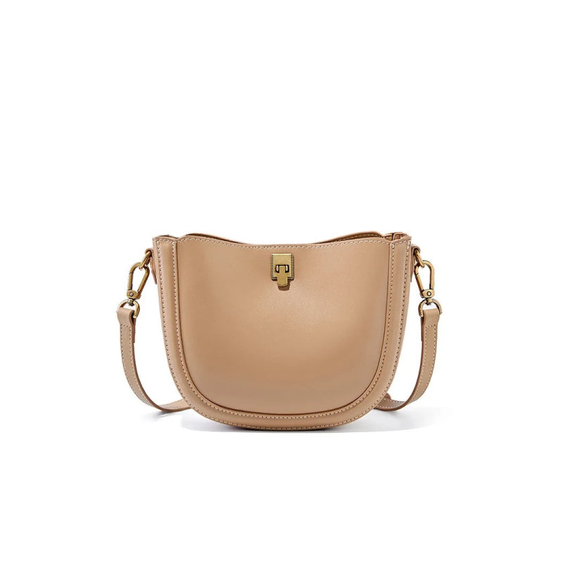 soft genuine leather crossbody bag, view 3 - MRSLM