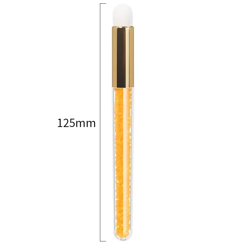 crystal eyelash and nose cleaning brush, view 5 - MRSLM