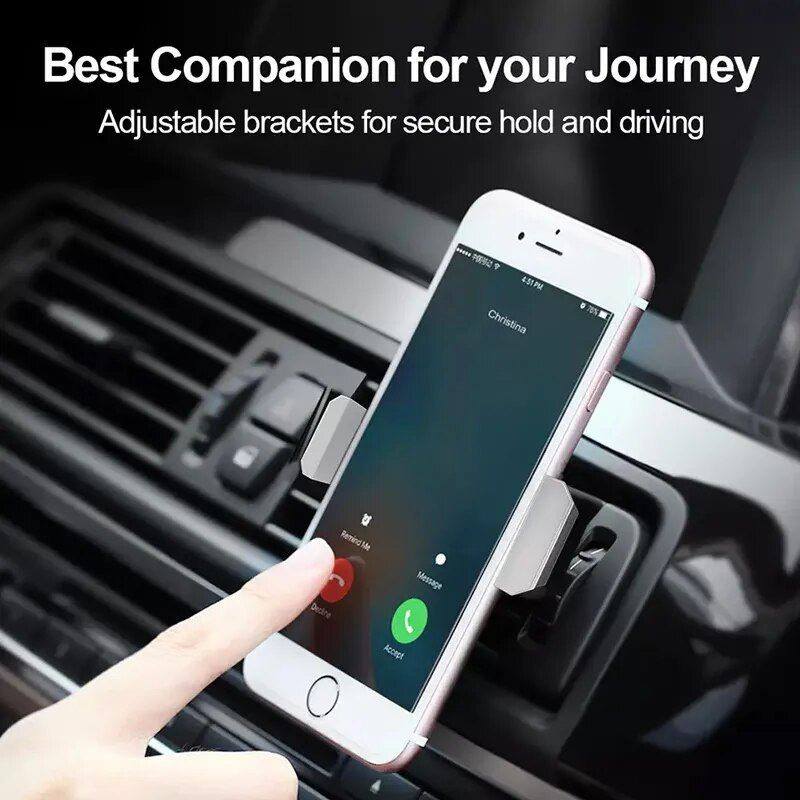 air vent car phone mount, view 9 - MRSLM