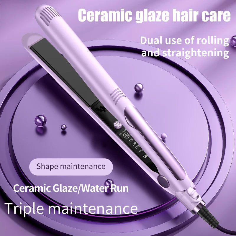 ceramic hair straightener and curler, view 3 - MRSLM