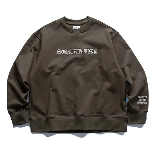 men's embroidery sweatshirt, view 3 - MRSLM