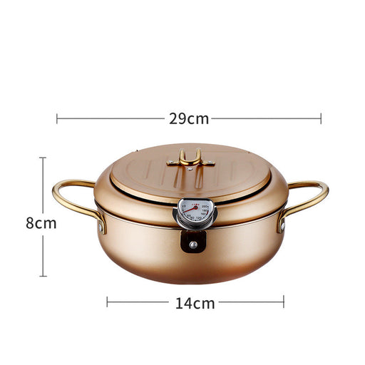stainless steel frying basket and fryer pot, view 16 - MRSLM