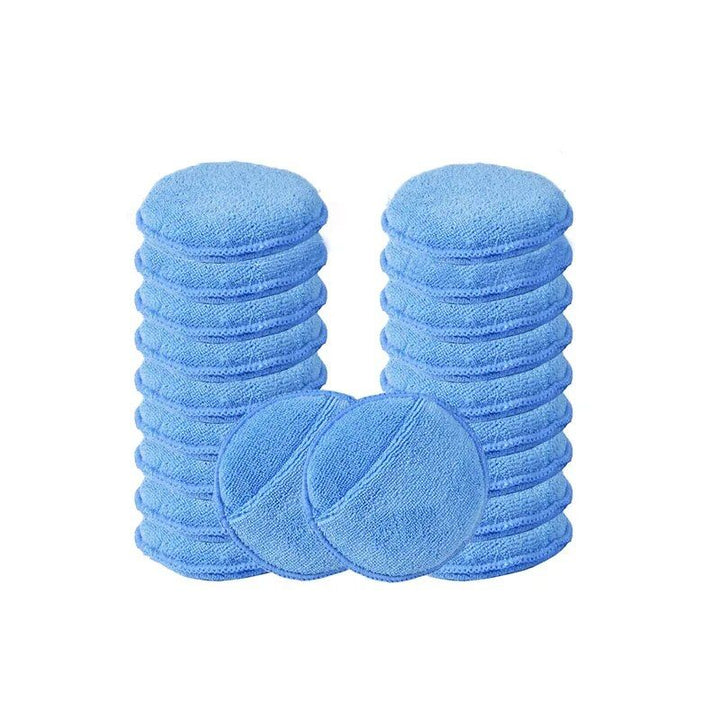 5" Ultra Soft Microfiber Wax Applicator Pad with Finger Pocket