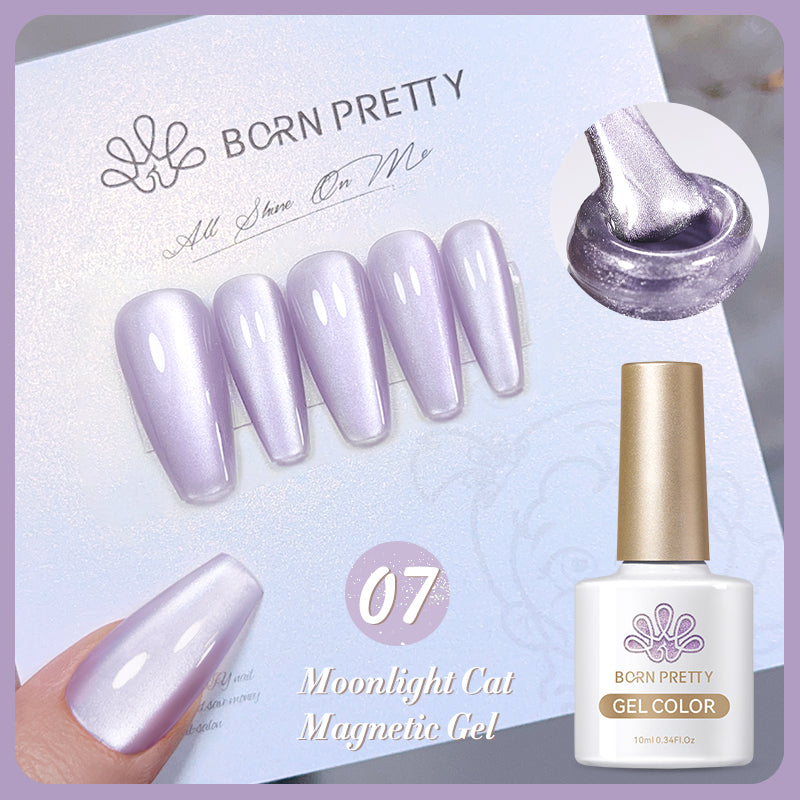 moonlight cat magnetic gel nail polish, view 8 - MRSLM