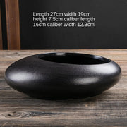 large ceramic flowerpot, view 3 - MRSLM