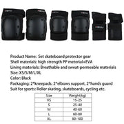 skating and cycling protective gear set, view 7 - MRSLM