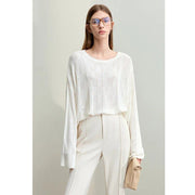 spring knit sweater, view 5 - MRSLM