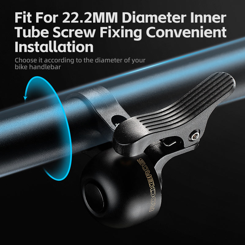 alloy bike bell horn, view 6 - MRSLM