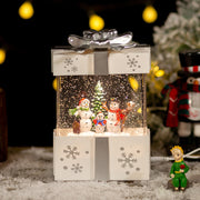 christmas gift box crystal ball lamp, view 6 - MRSLM