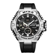 men's business steel quartz watch, view 4 - MRSLM
