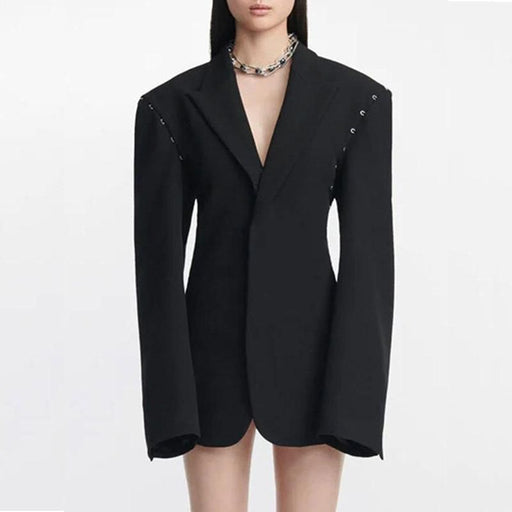 fashion womens camouflage blazer - MRSLM