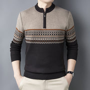 men's half turtleneck bottoming sweater - MRSLM