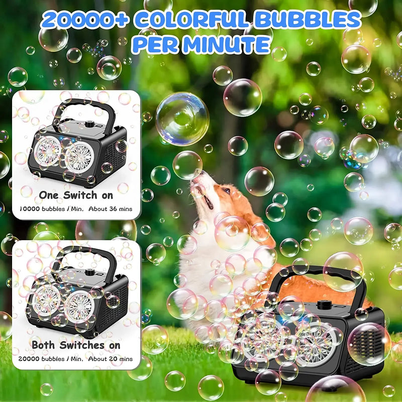 High-efficiency LED bubble machine, view 7 - MRSLM