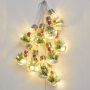 Christmas bulb string lights, view 4 - MRSLM