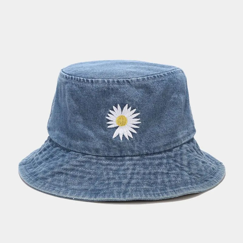 summer denim bucket hat, view 7 - MRSLM