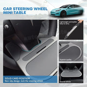 steering wheel tray for tesla model 3 and model y, view 5 - MRSLM