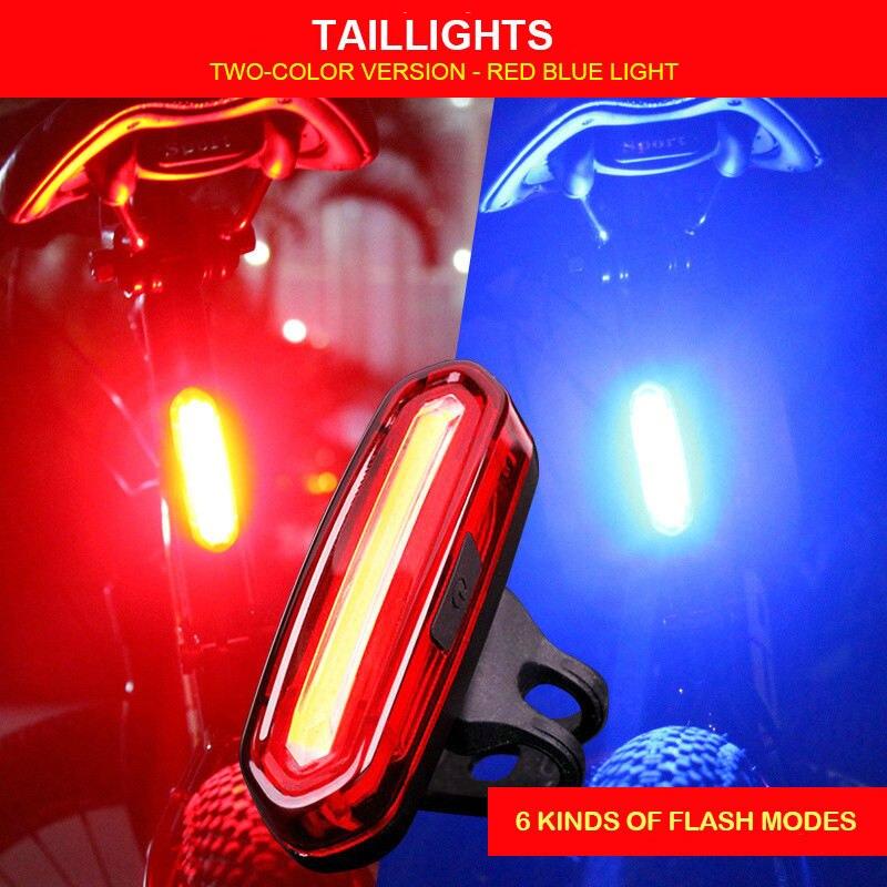 USB bike tail light, view 3 - MRSLM