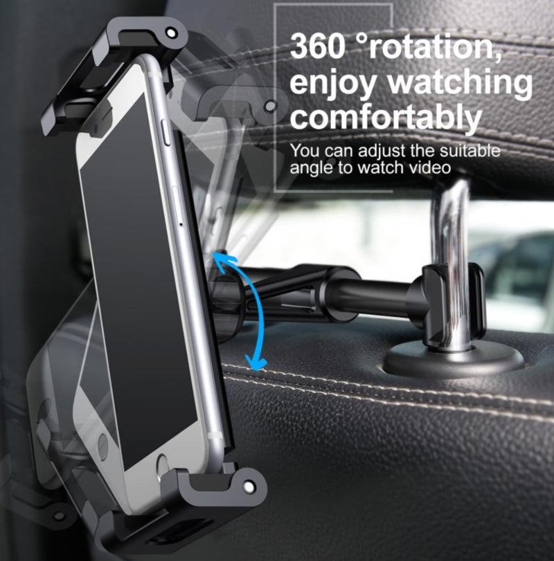 car tablet holder for headrest, view 6 - MRSLM