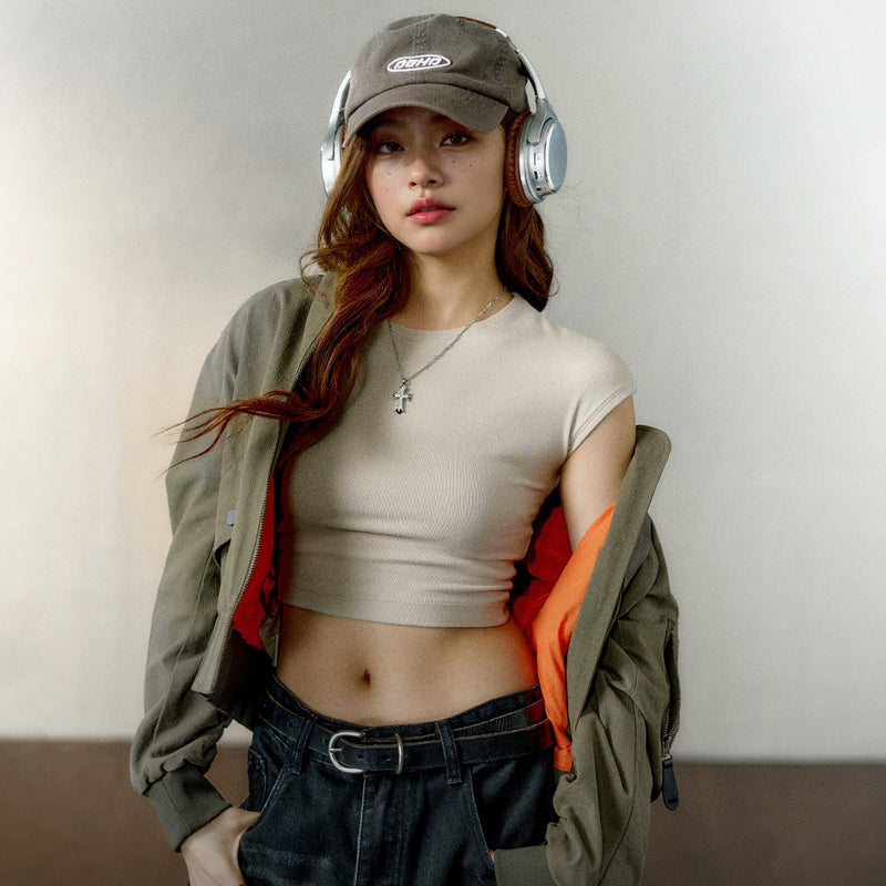 women's retro varsity bomber jacket, view 6 - MRSLM