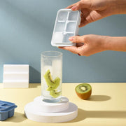 blue ice cube tray with removable lid - MRSLM