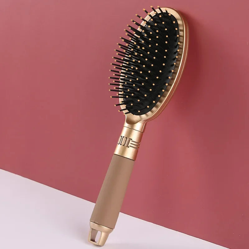 smooth paddle hair brush, view 2 - MRSLM